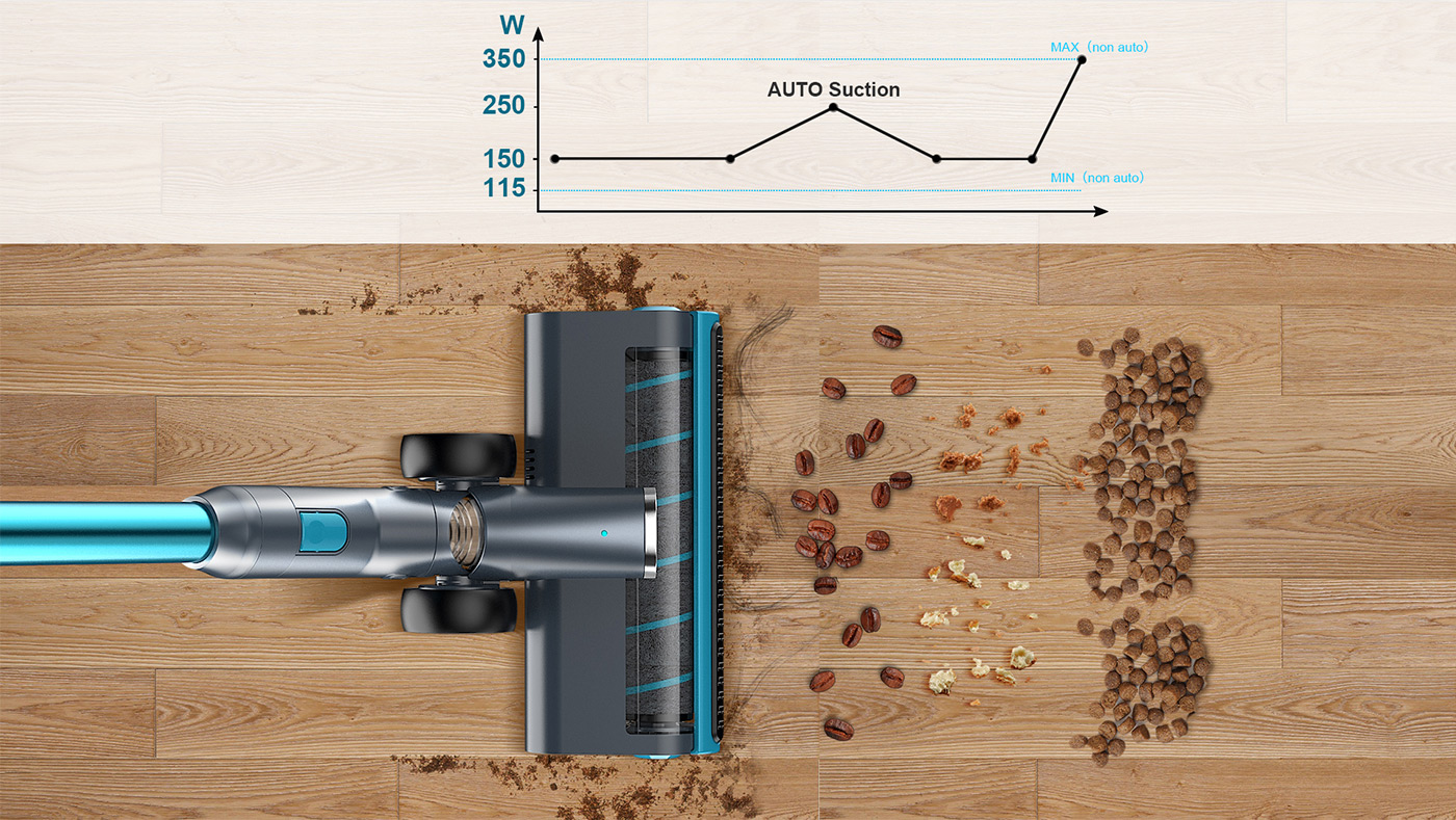 Jashen V18 Vacuum Cleaner Modes