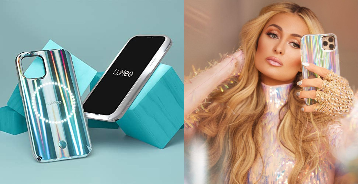 iPhone 12/12 Pro LuMee Holographic Paris Hilton Halo Case 