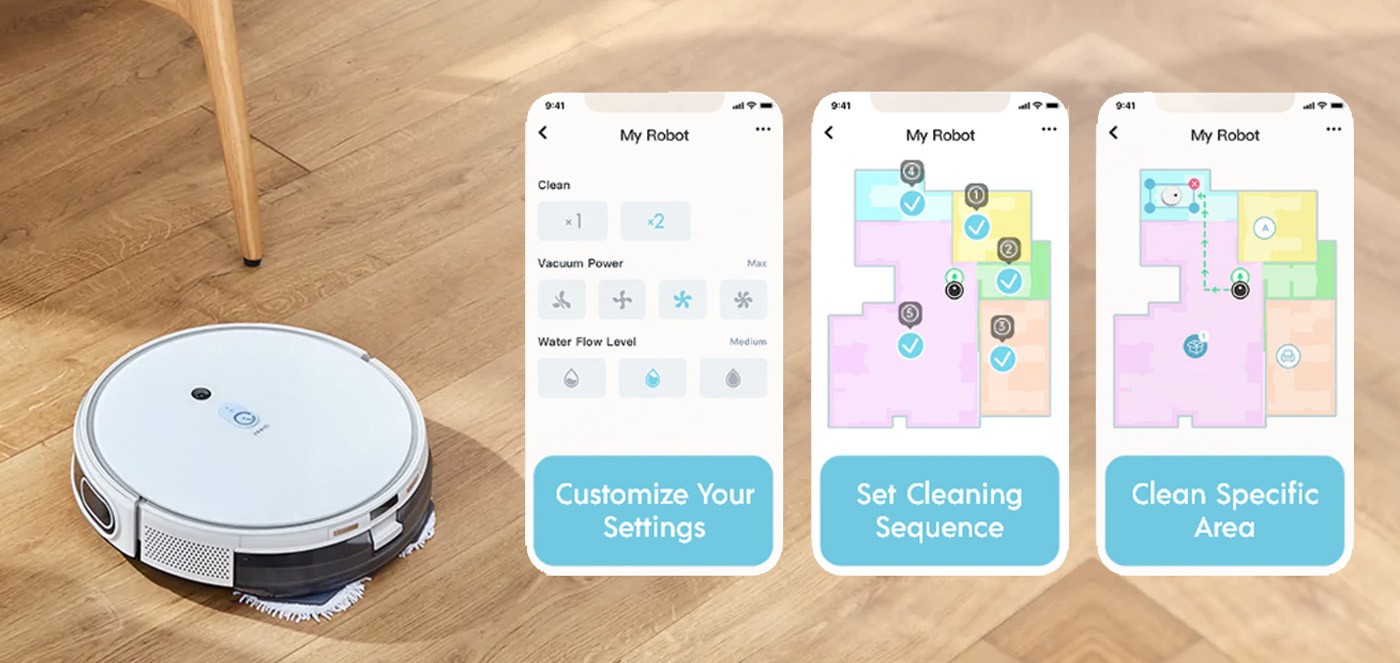 yeedi Mop Station Pro Robot Vacuum