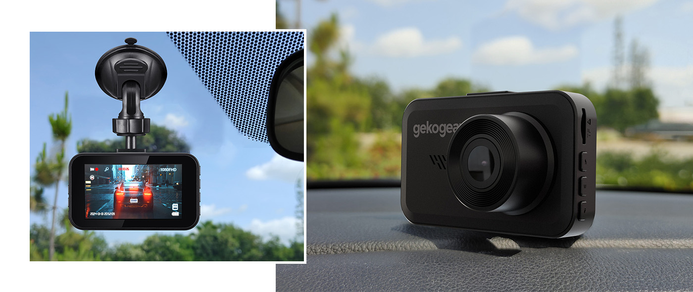 GekoGear Orbit D111 1080P Dash Camera