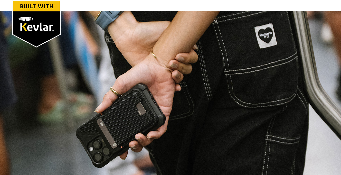  UAG Metropolis Kevlar MagSafe Wallet – Black