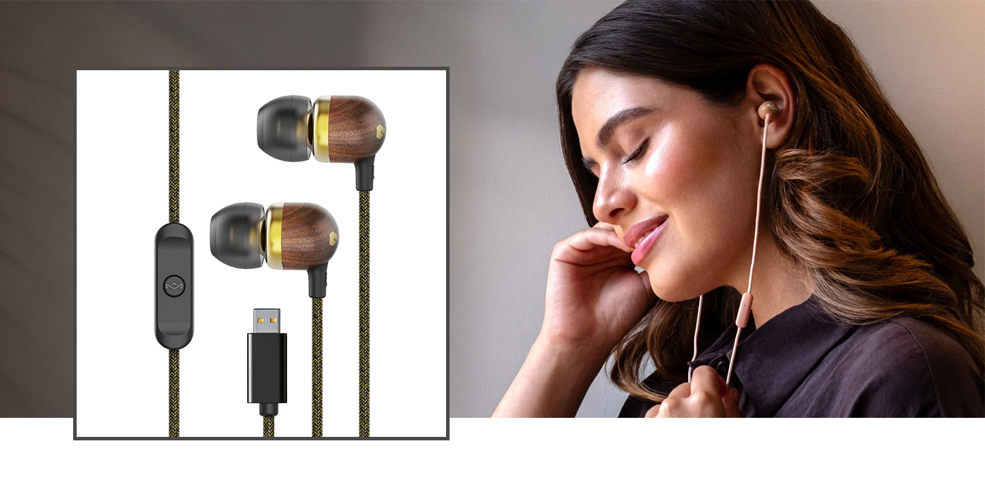 House of Marley Smile Jamaica USB-C Earbuds