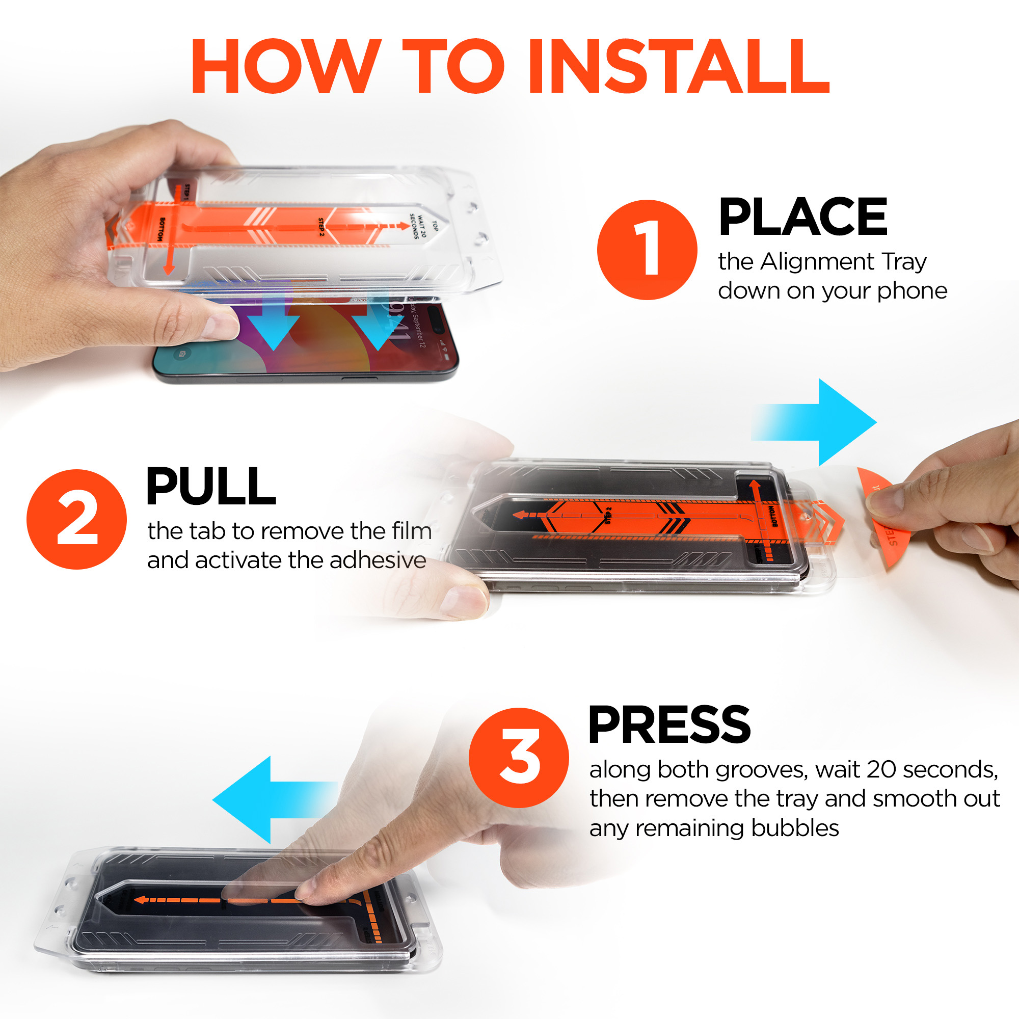 How to install HyperGear Matte Glass Screen Protector w/ Easy Applicator Tray